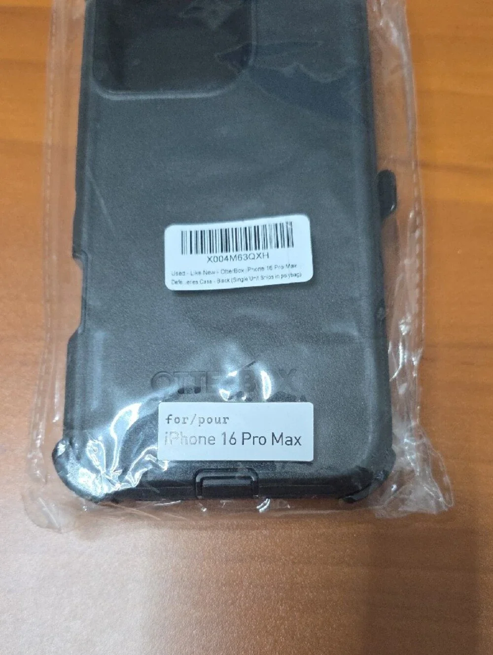 OtterBox Black Case for iPhone 16 Pro Max - Durable Protective Cover